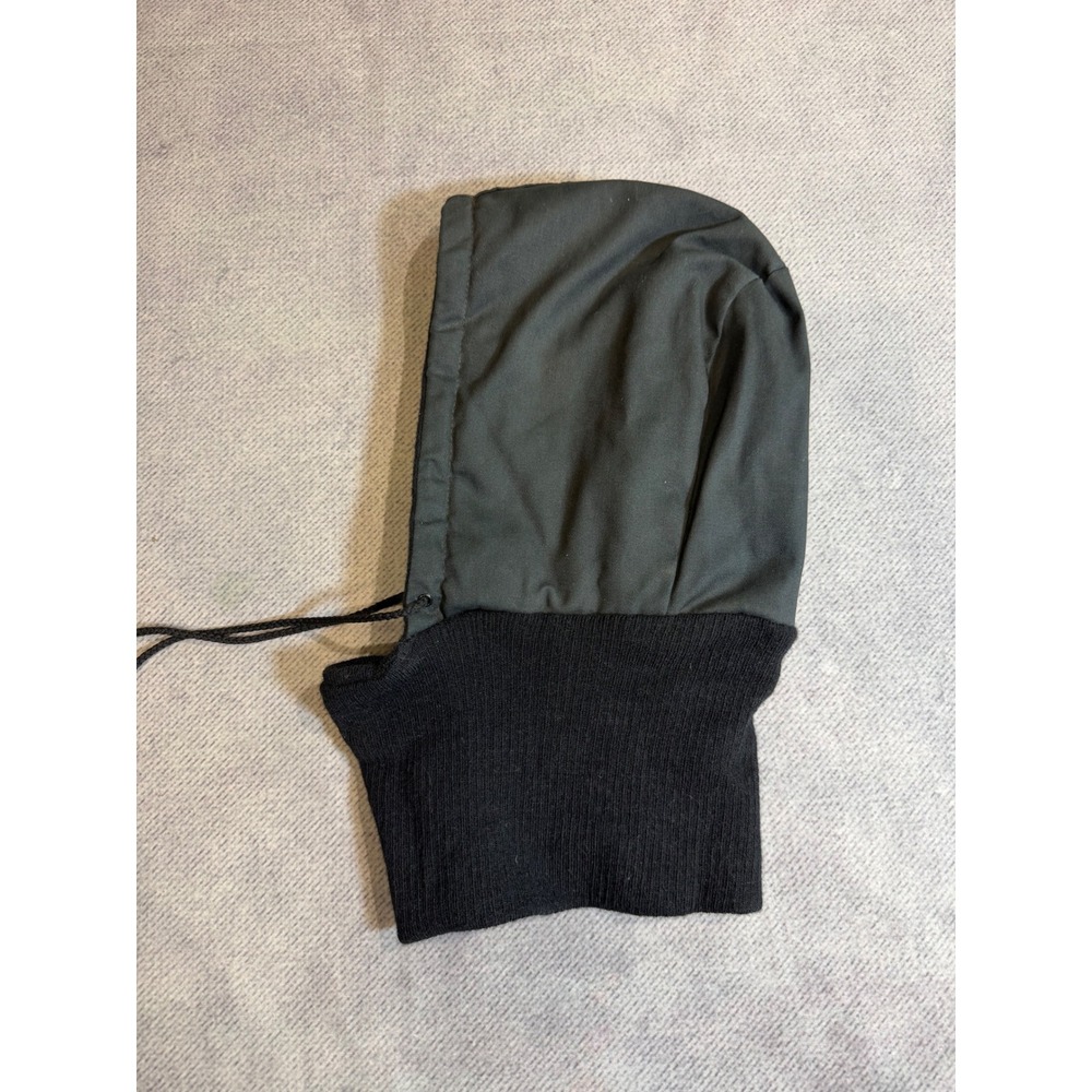 Vintage Walls Zero-Zone Balaclava Hood Black Quilted Insulated Neck Warmer